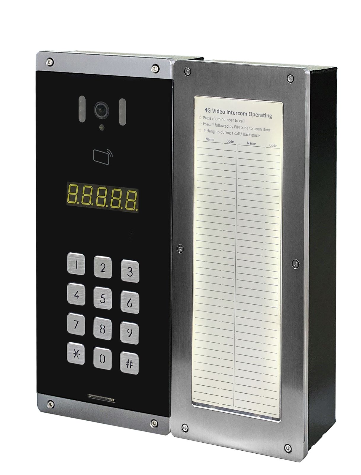 Citófono 4G con pantalla táctil y conexión inalámbrica