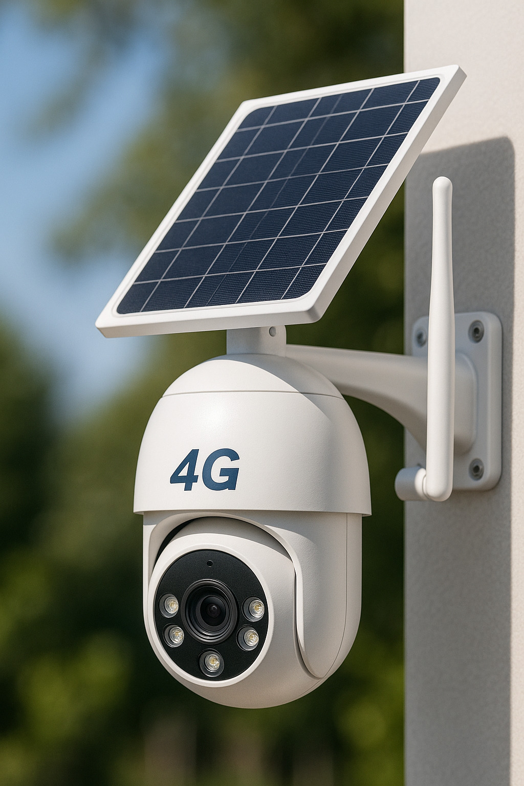 Cámara de Vigilancia Exterior instalada en Concepción