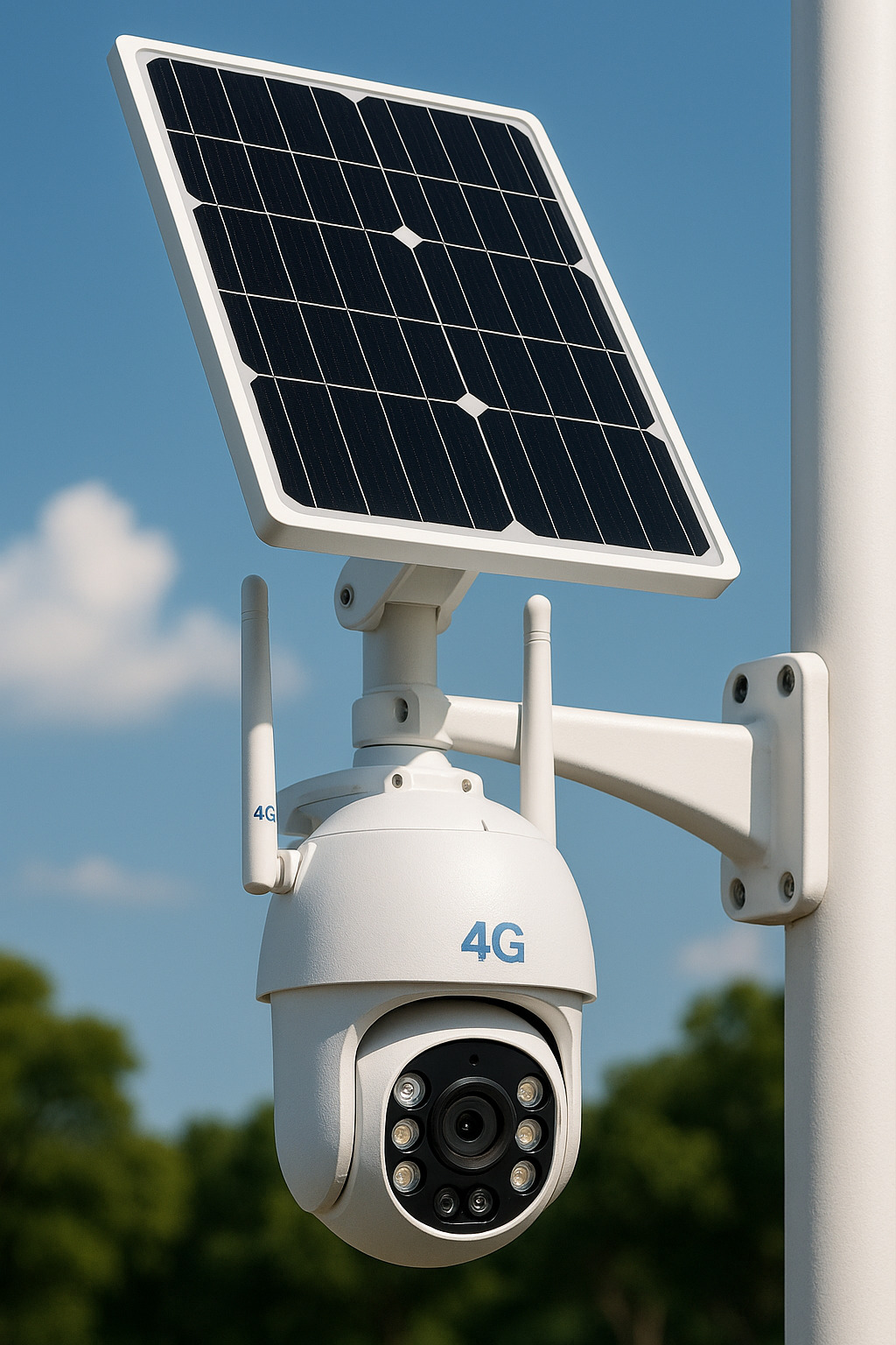 Visión nocturna de la Cámara de Vigilancia